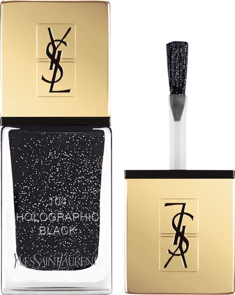 yves saint laurent holographic black